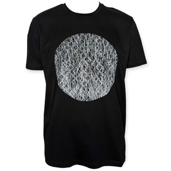 Berlin Design T-Shirt Fernsehturm Kreis - schwarz/weiß