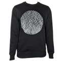 Sweatshirt Berliner Fernsehturm Kreis schwarz/weiß