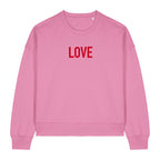 Sweatshirt Love Berlin pink/rot