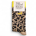 Berlinsocke mit Leopardmuster