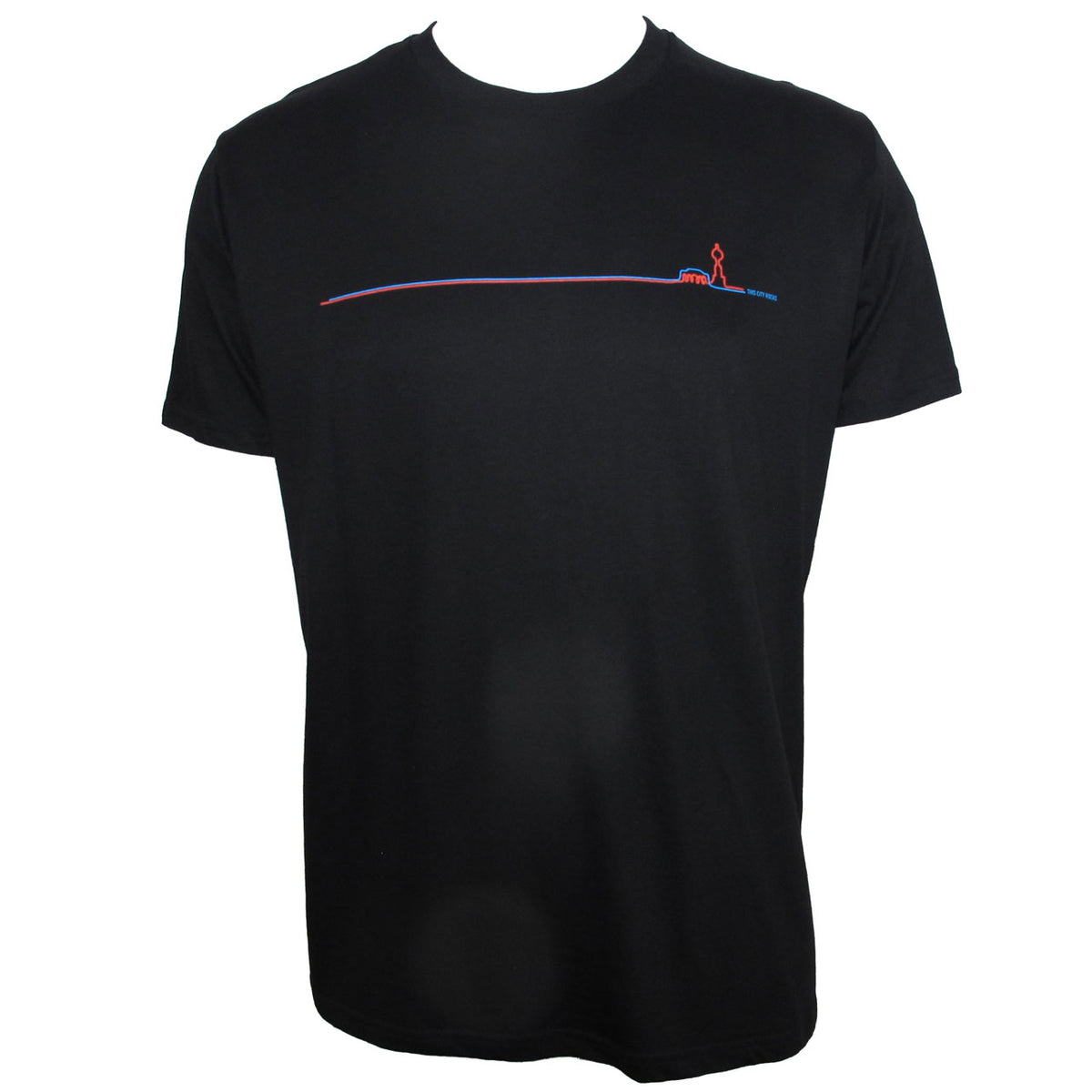 Berlin T-Shirt Fernsehturm /Brandenburger Tor schwarz