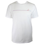 Weißes Berlin-T-Shirt mit Linienmotiv aus Fernsehturm und Brandenburger Tor