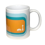 Berlin Tasse Retro Design versch. Farben