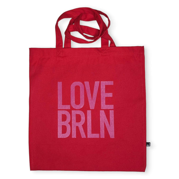 Love Berlin Canvas Bag - rot