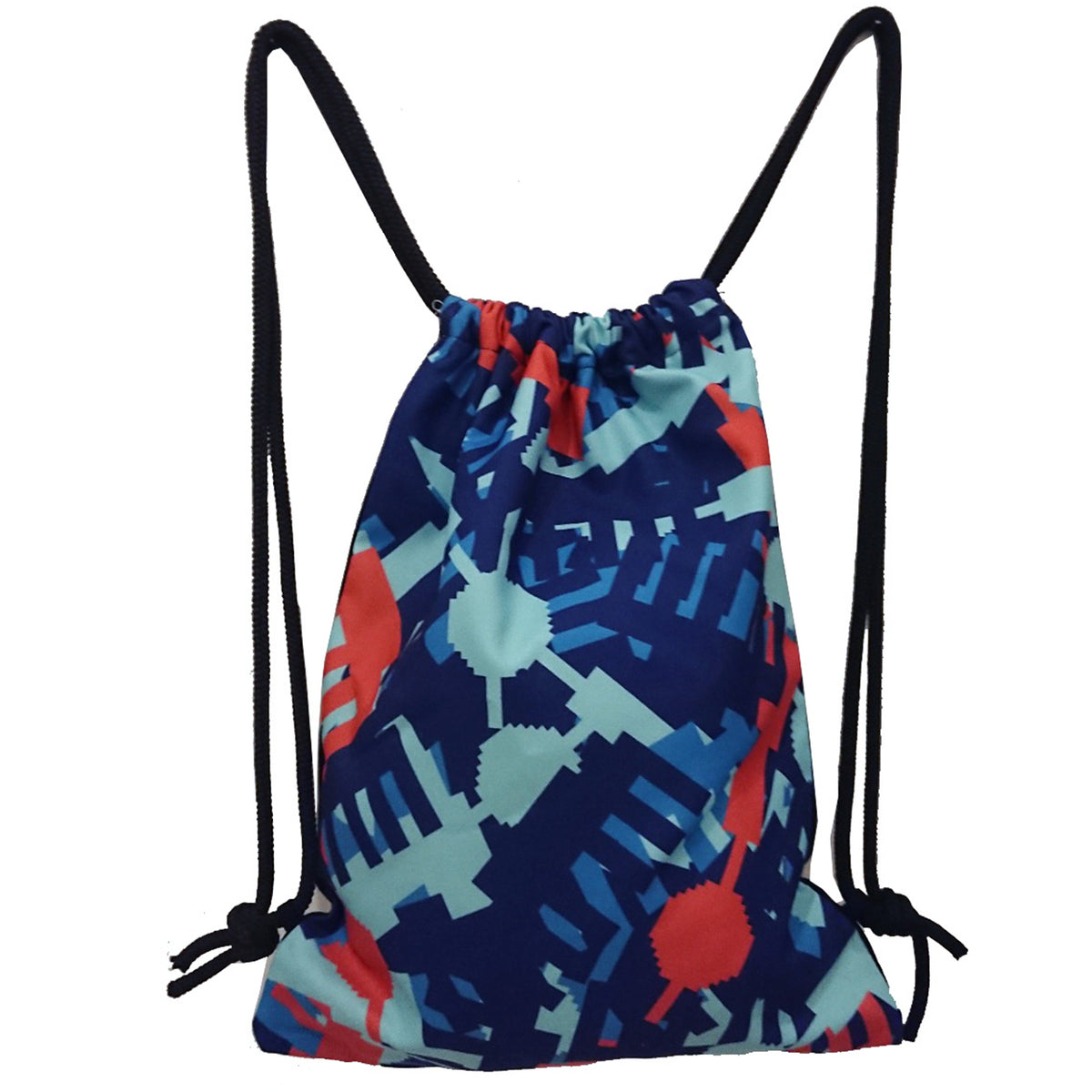 Rucksack/Gymbag Allover Camouflage Fernsehturm Brandenburger Tor