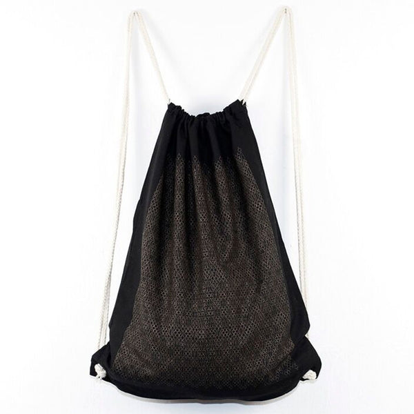Rucksack/Gymbag Fernsehturm Fein - kupferfarben/schwarz
