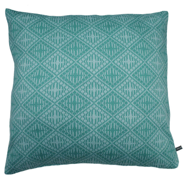 Berlin Design Kissenbezug Fernsehturm (Strick) - jade/mint