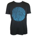 Berlin Design T-Shirt Fernsehturm Kreis schwarz/blau