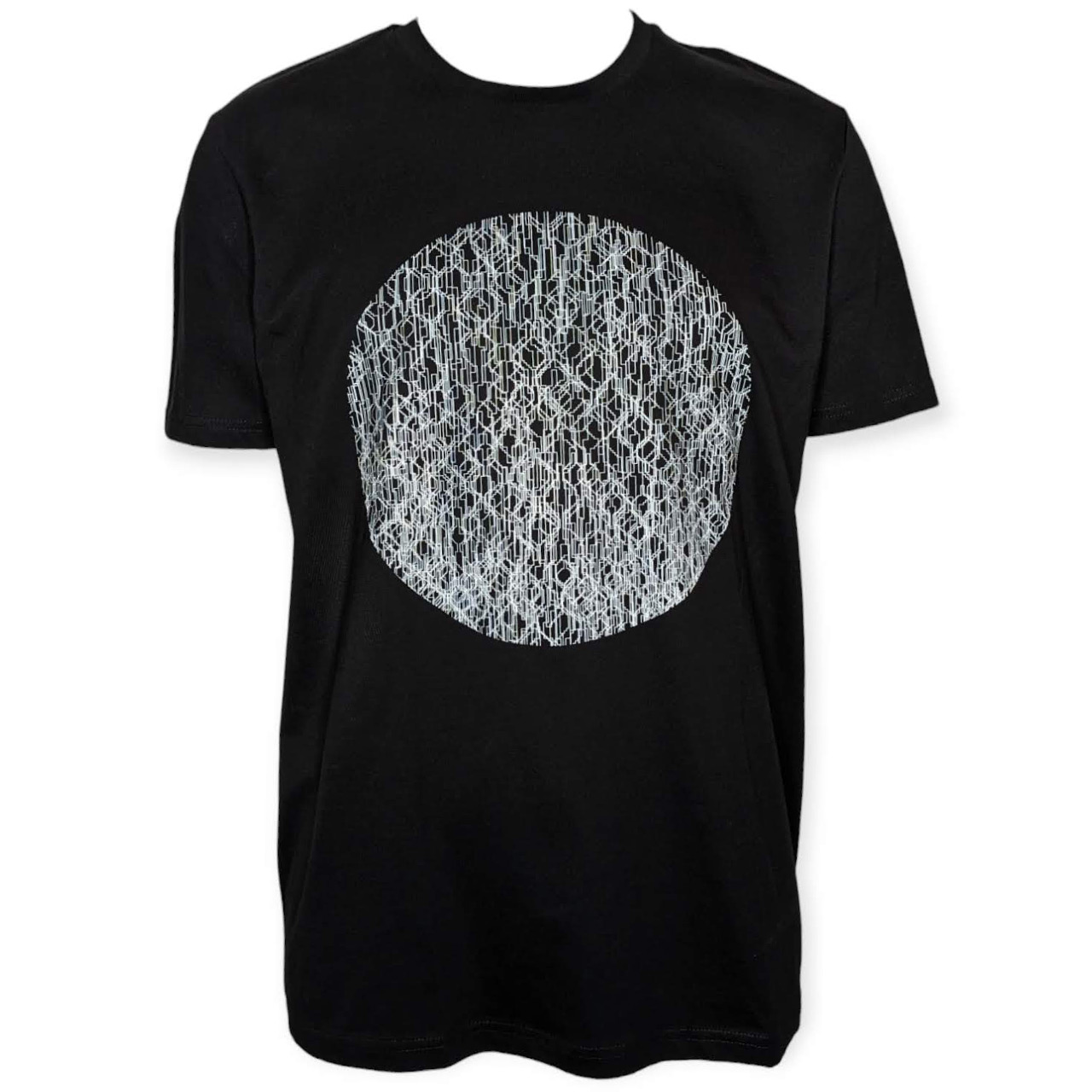 Berlin Design T-Shirt Fernsehturm Kreis schwarz/weiß