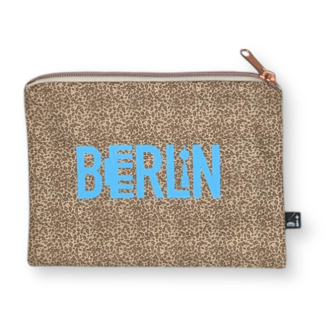 Berlin Design Mäppchen / Bag  Leomuster Berlin lila
