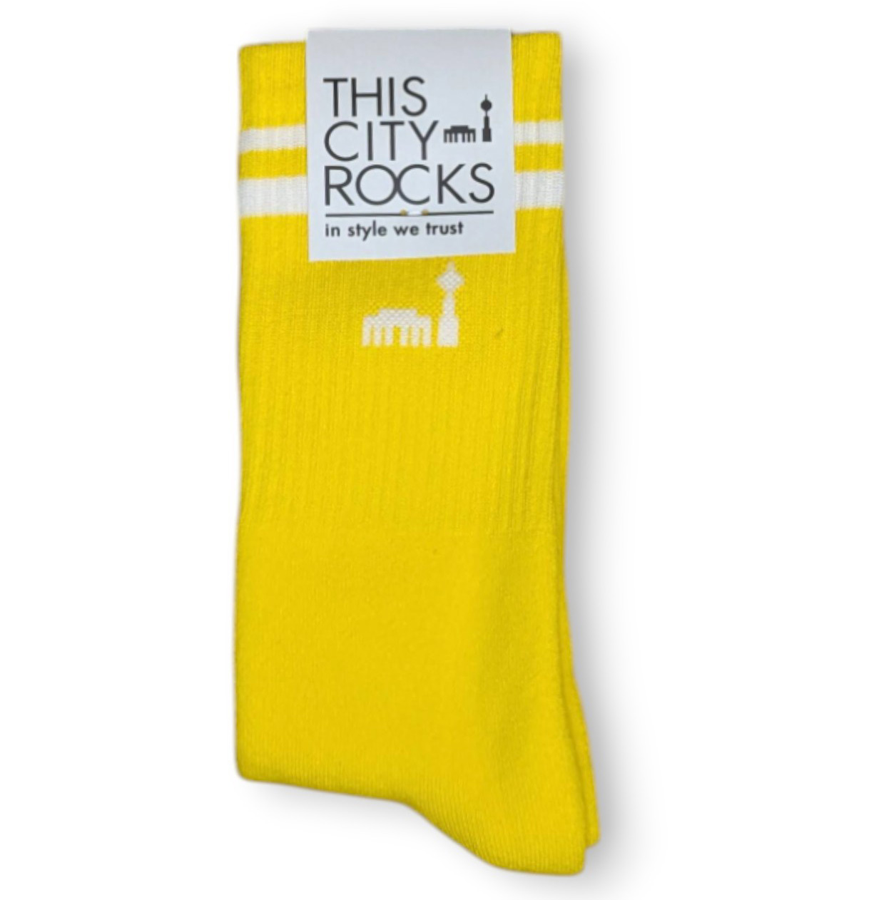 Berlin Sportsocken gelb
