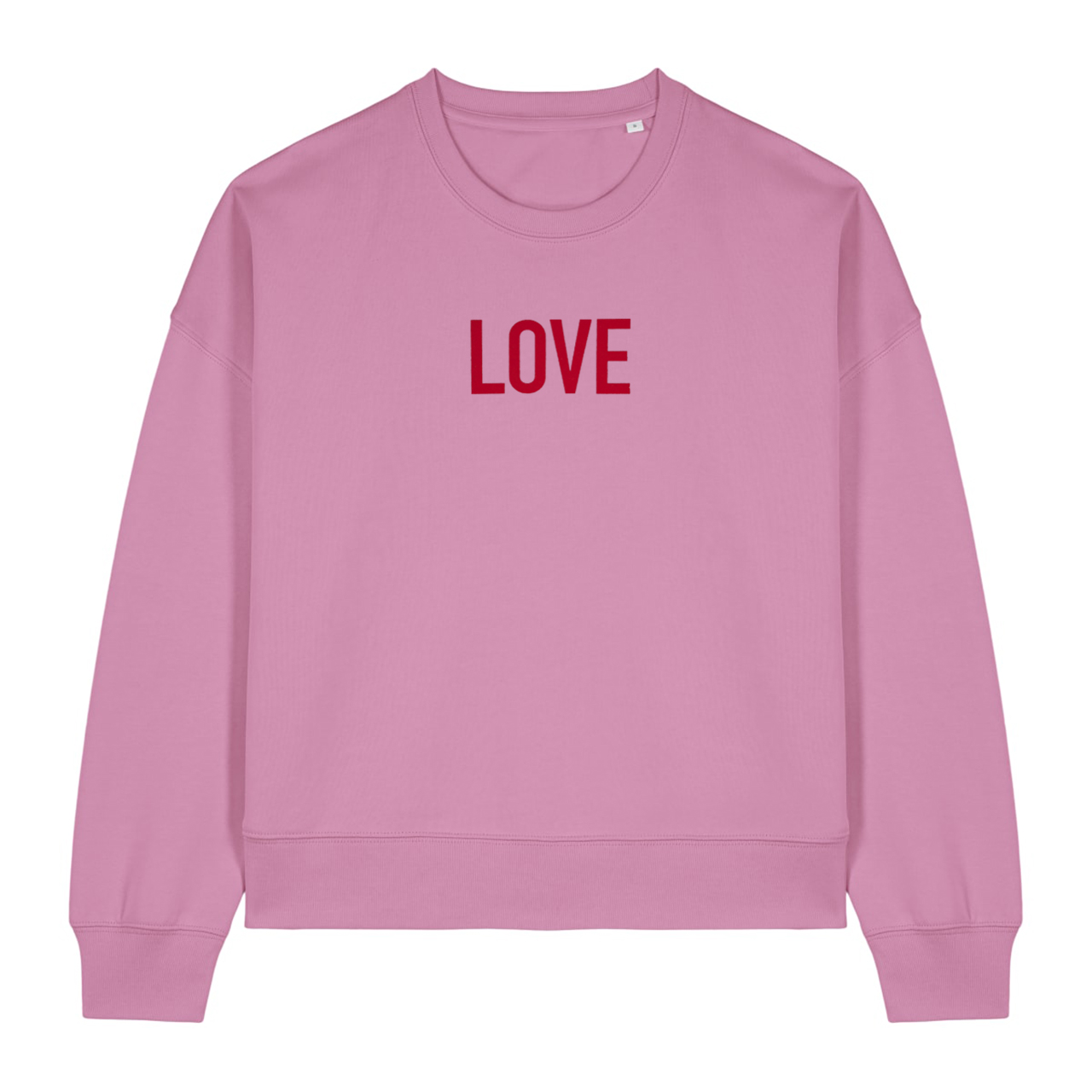 Sweatschirt Love Berlin pink/rot