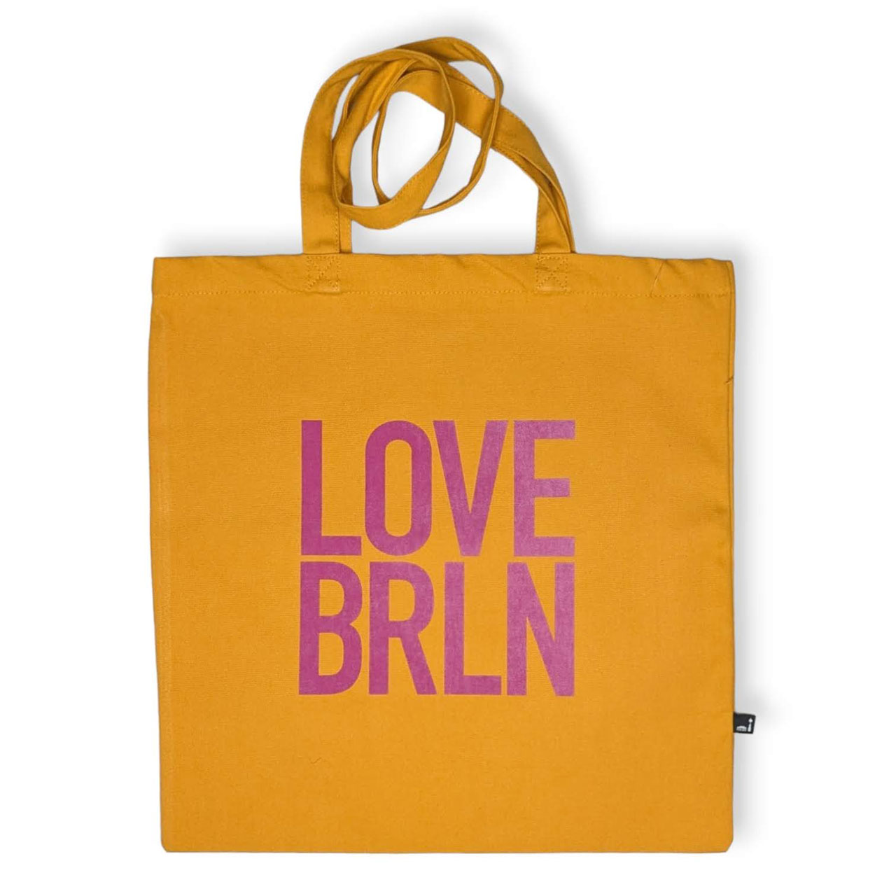 Love Berlin Canvas Bag gelb rosa