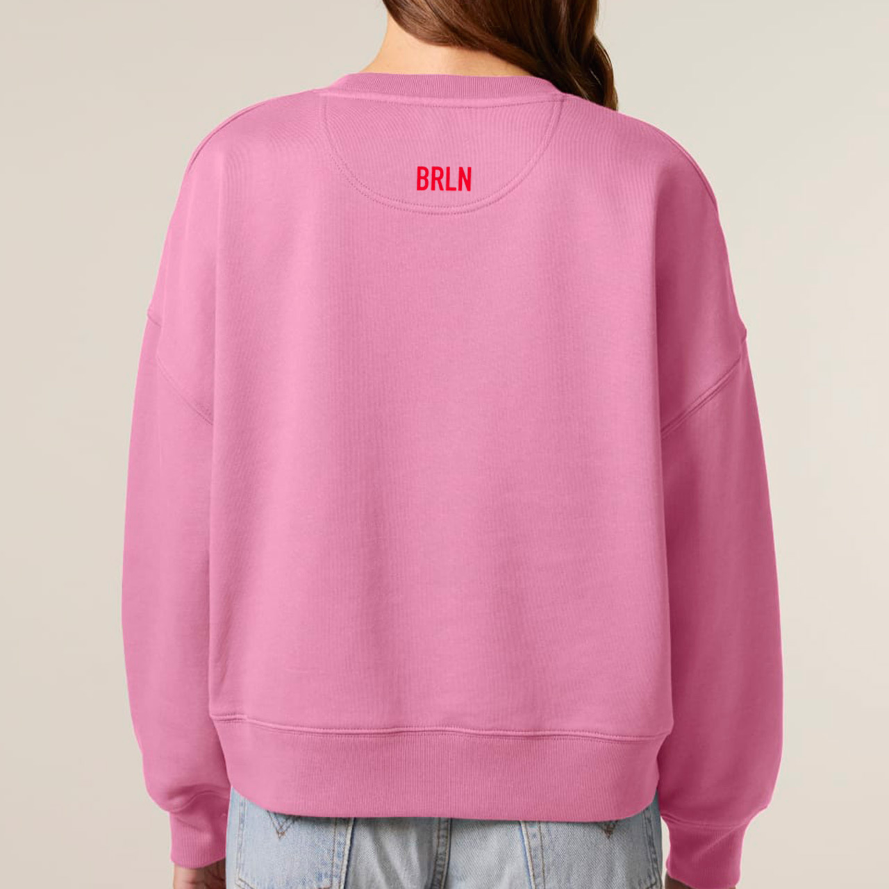 Sweatschirt Love Berlin pink/rot