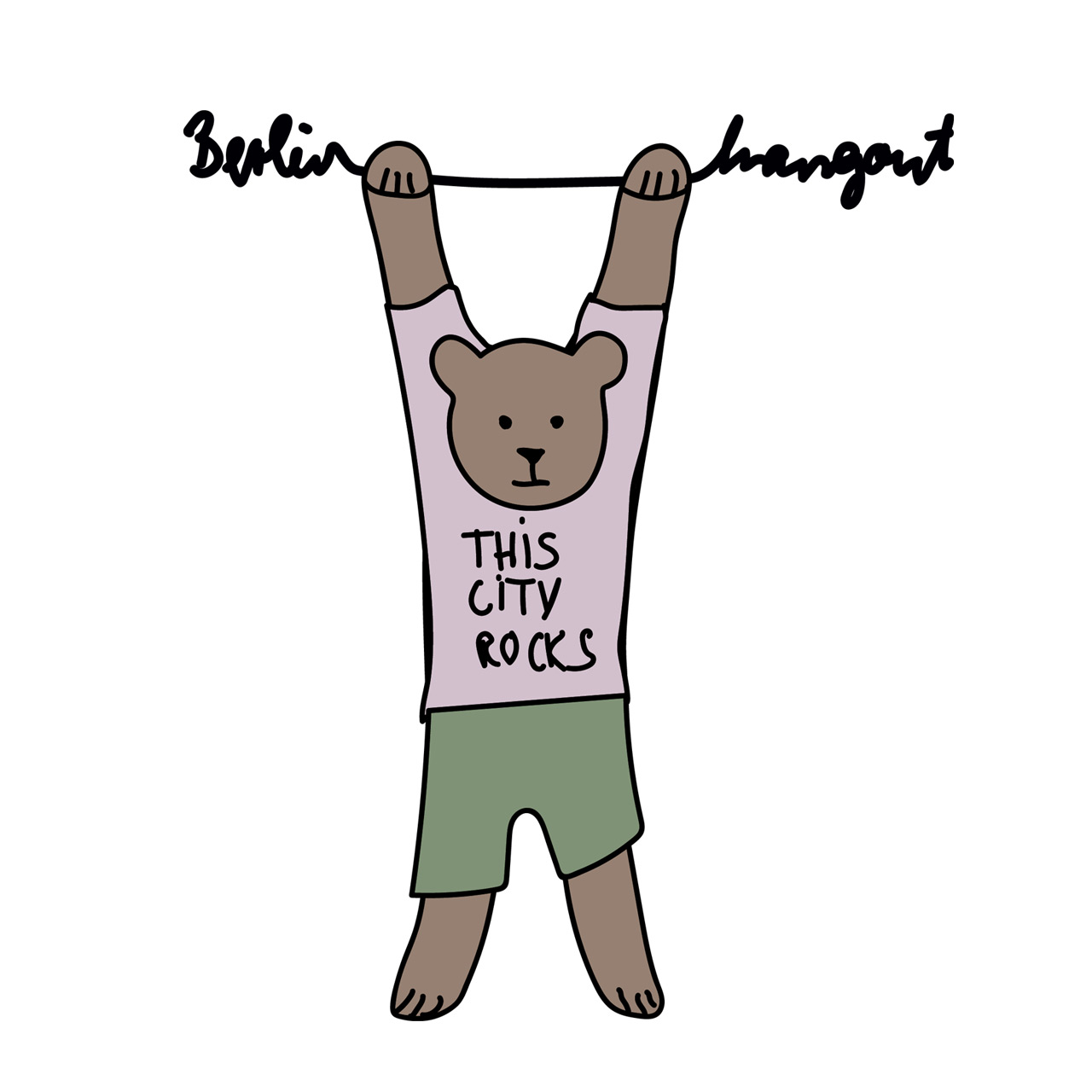 Berlin Design T-Shirt hangout