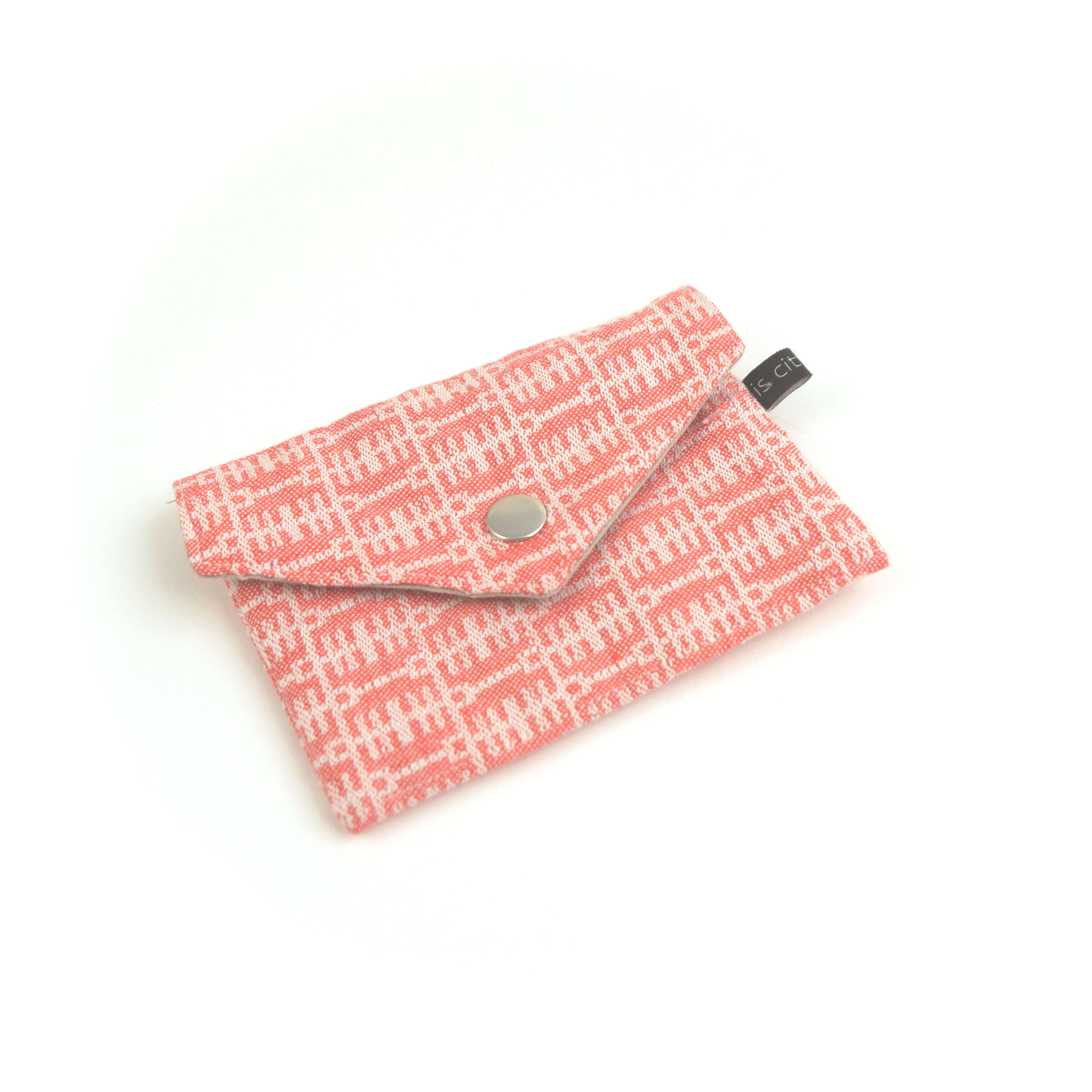 Kleine Geldbörse mit Reißverschluss Tasche BT rot