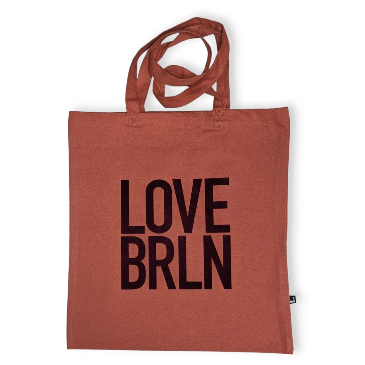 Love Berlin Canvas Bag rotbraun
