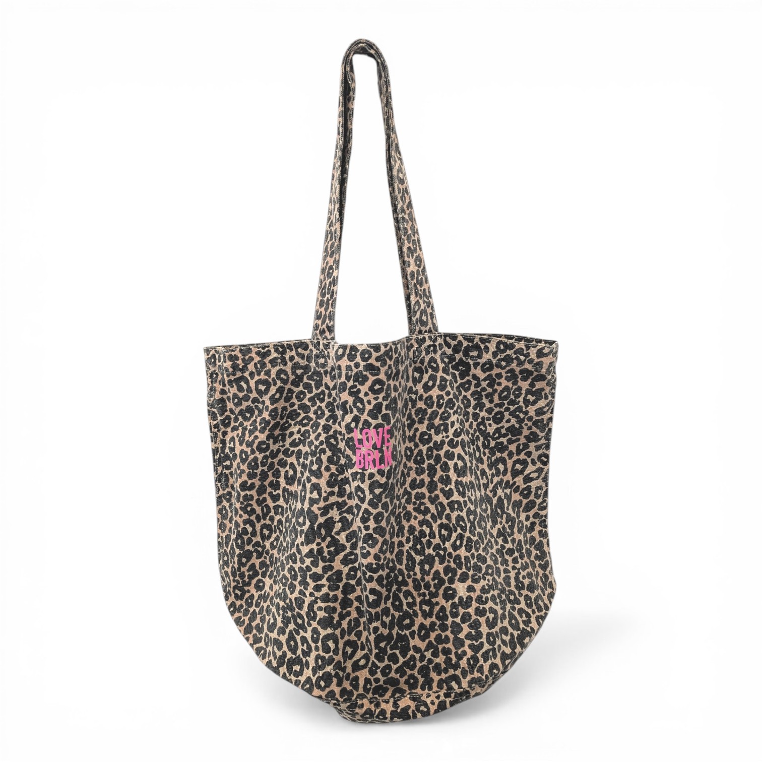 Leoprint Canvas Shopper "Love Berlin"