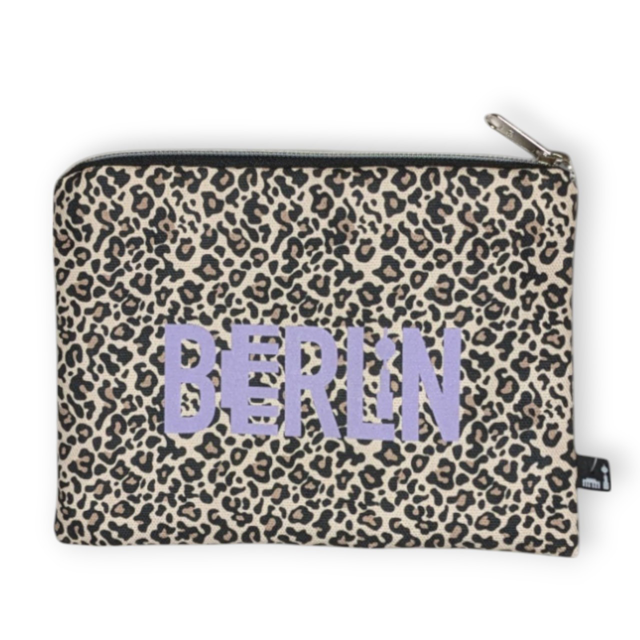 Berlin Design Mäppchen / Bag  Leomuster Berlin lila