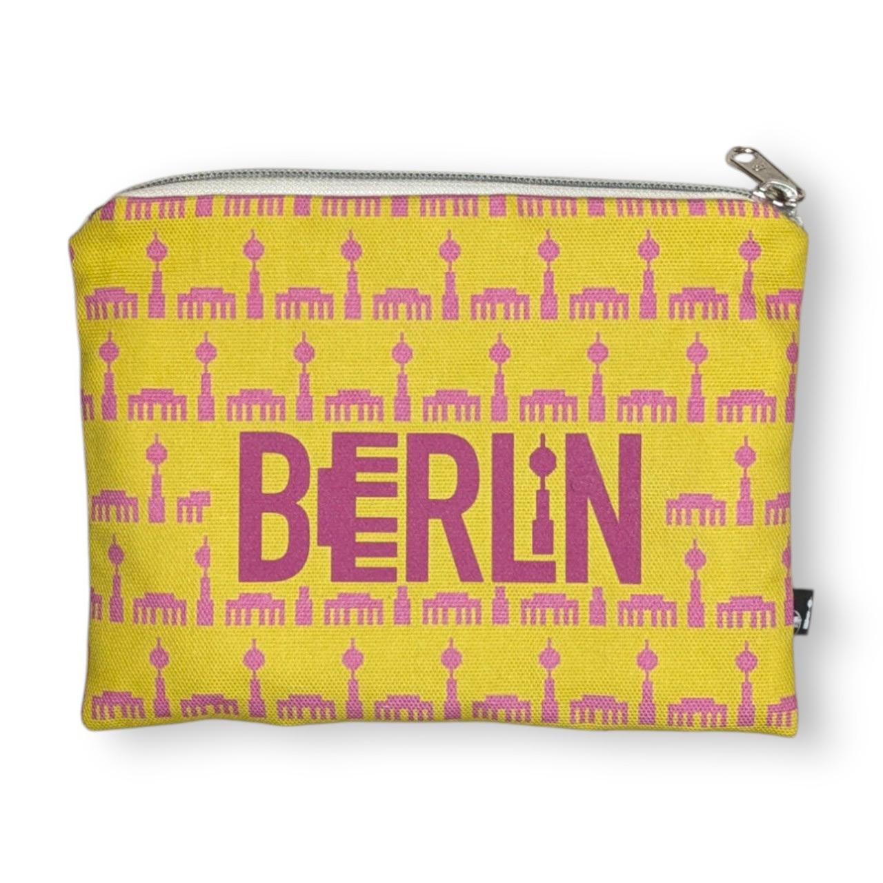 Berlin Design Mäppchen / Bag  Leomuster Berlin lila